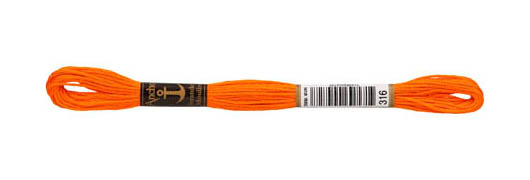 Sticktwist 8m orange 