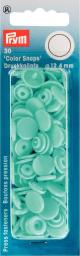 Prym NF Druckkn Color Snaps rund 12,4 mm helltürkis 