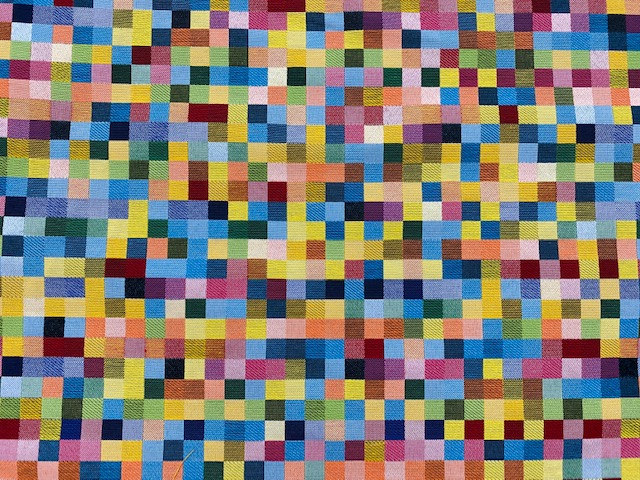 Jacquard  KARO multicolor     1,7x1,7cm 