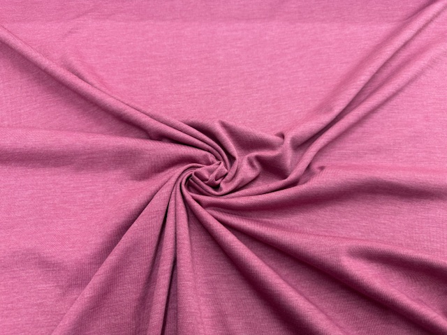 Melange-Jersey fuchsia 